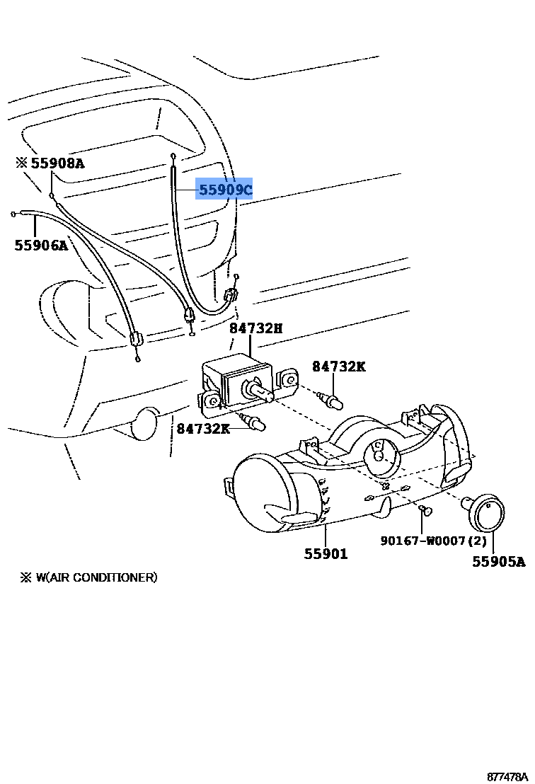 Cable Assy(55909-0K010)