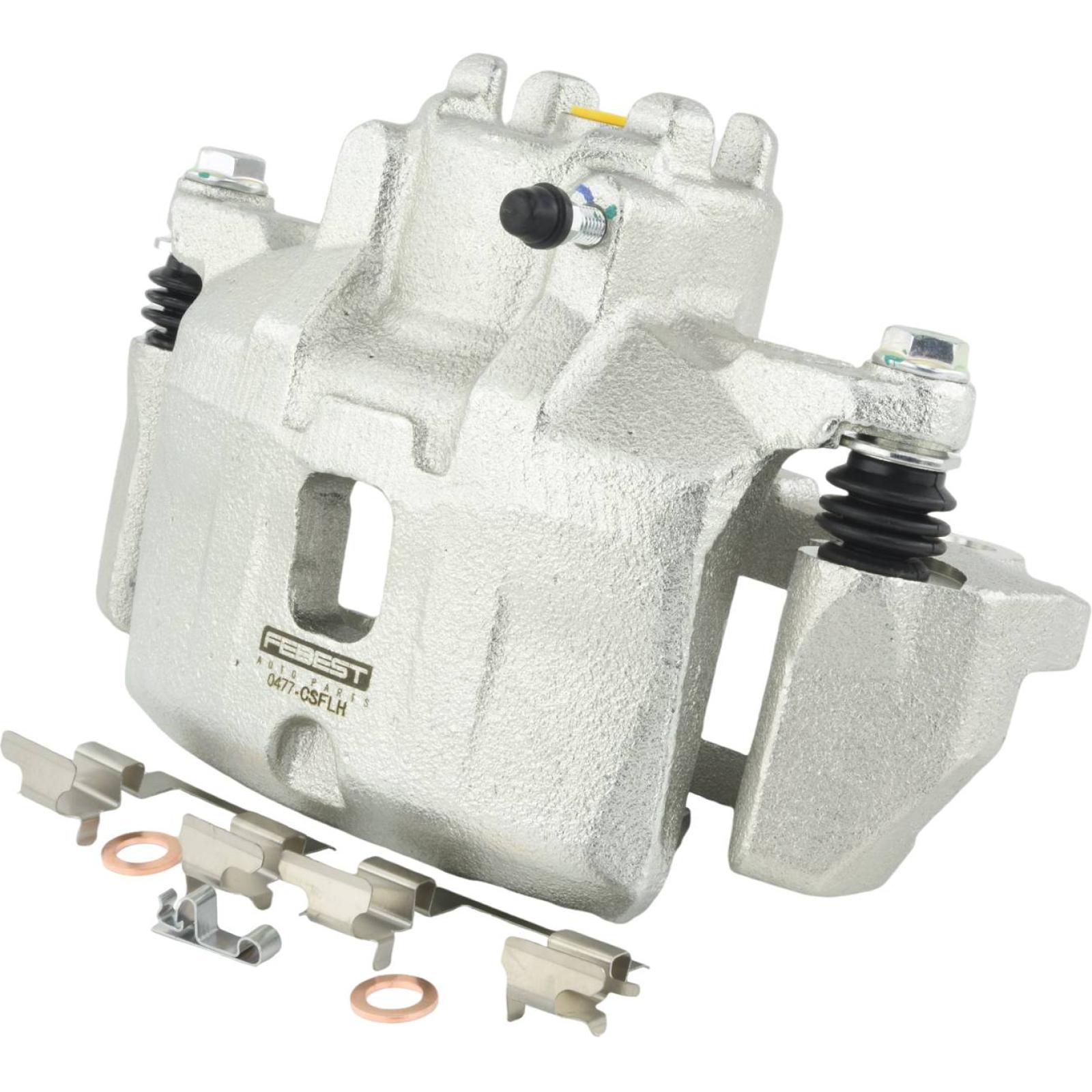 front left brake caliper assembly (with bracket)