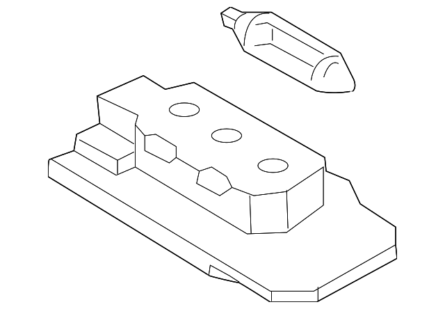 BMW License Plate Light - E90 E92 E39 E60 E71