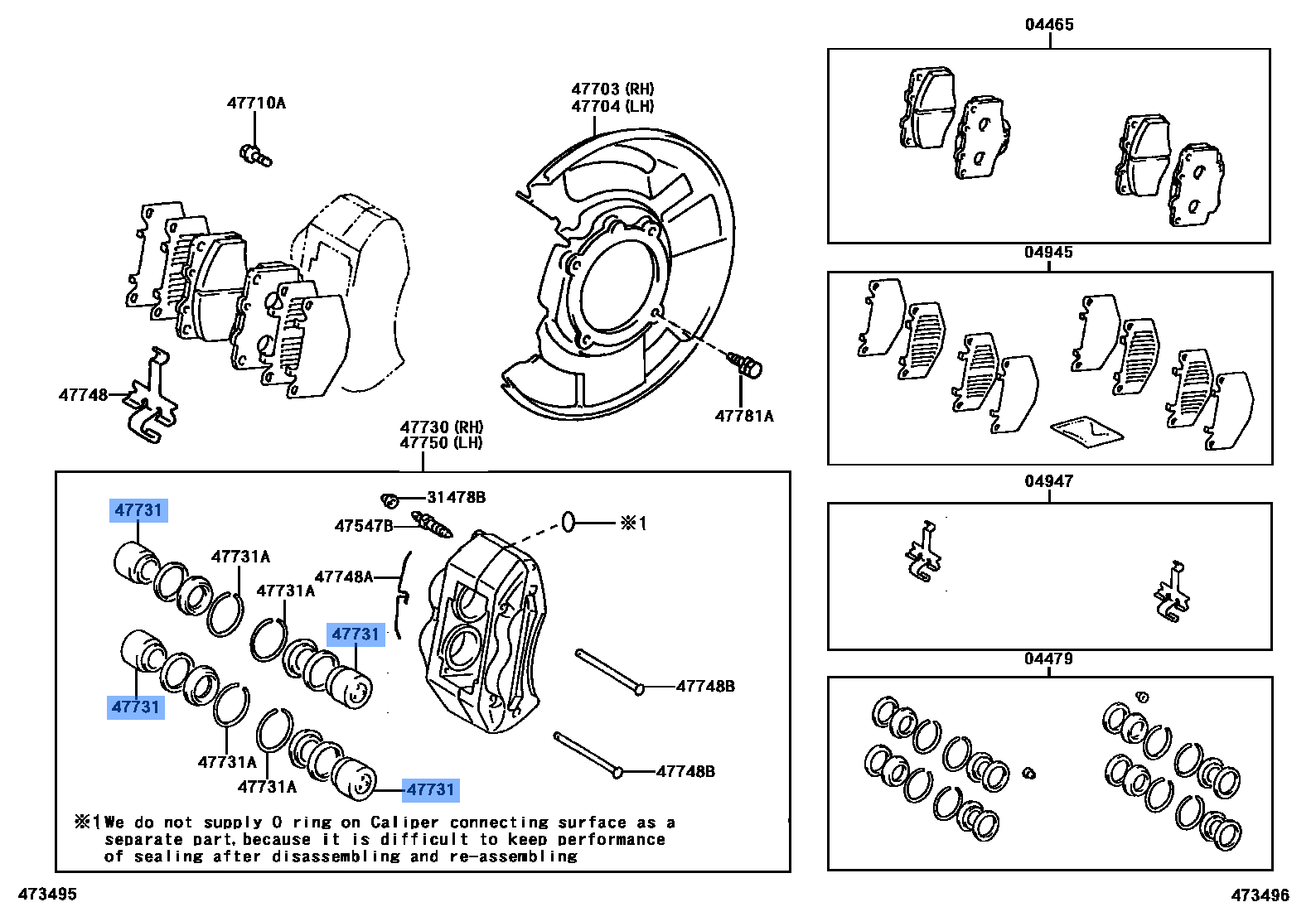 Cylinder Kit, Brake Master