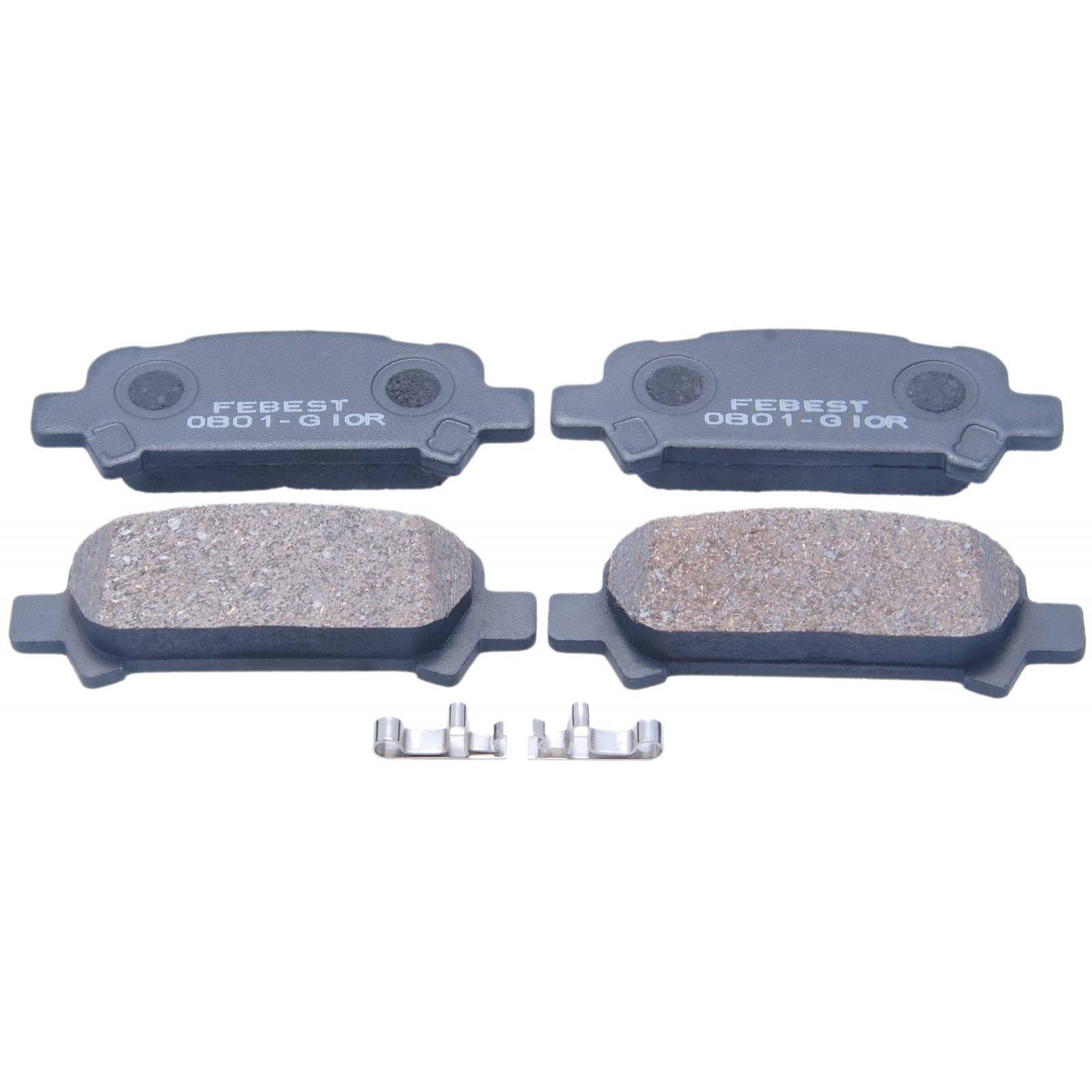 Pad kit, disc brake, rear - kit