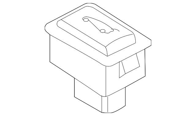 BMW 61319200316 Trunk Unlocking Switch