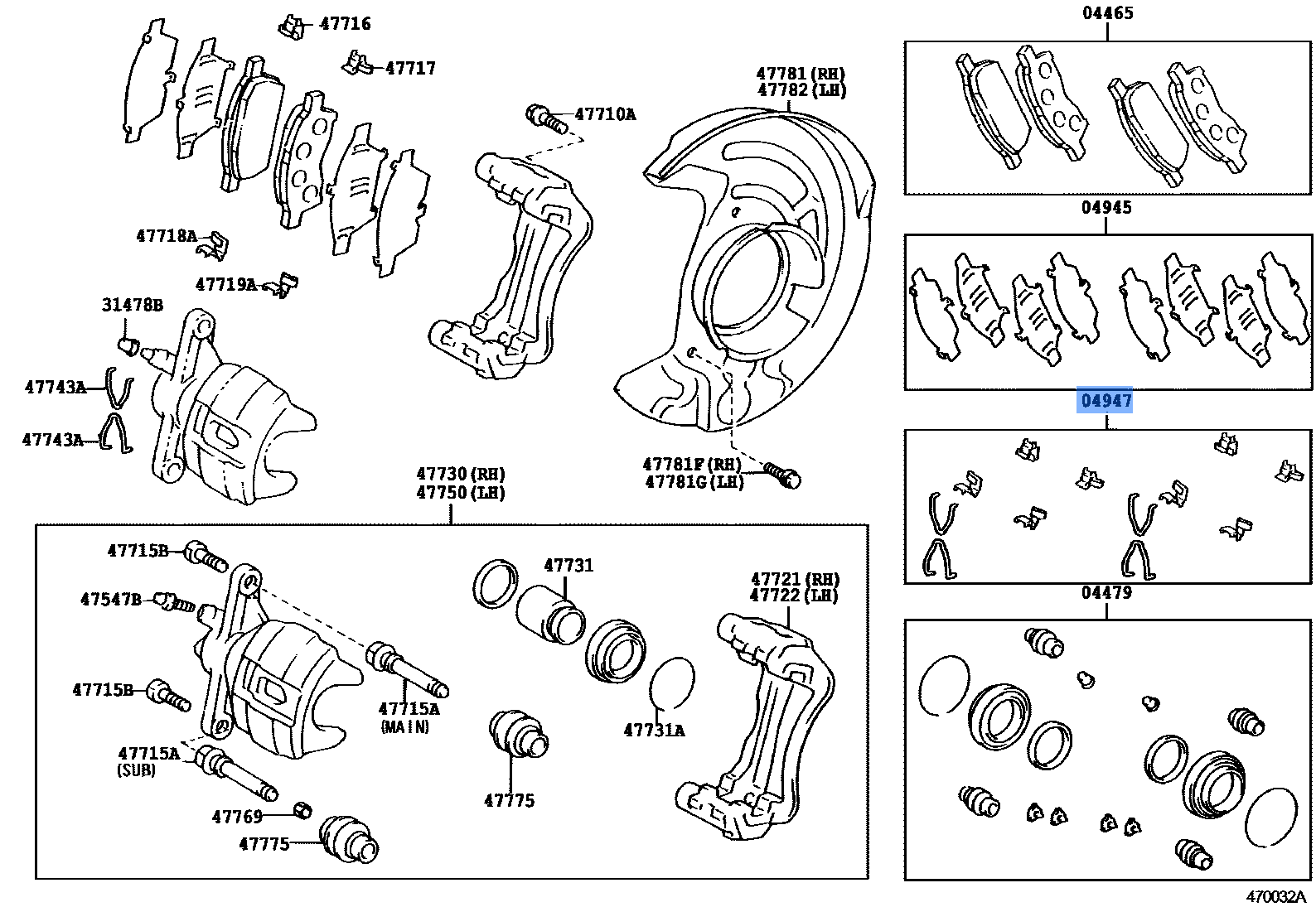 Fitting Kit Disc Br