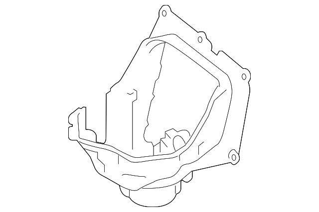 BMW Blower Motor Housing Cover with Filter for F07 F10 F06 F01 F02