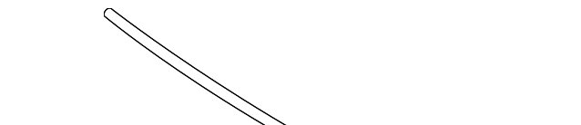 BMW E70 X5 Windshield Upper Molding Trim (Cover, Windshield, Top)