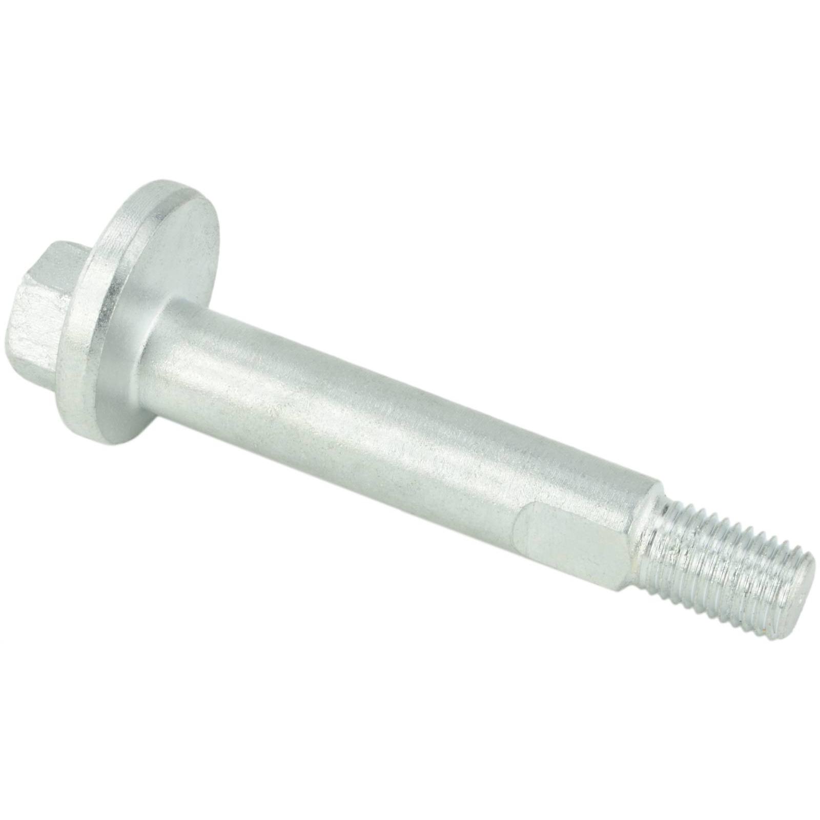 Camber adjusting eccentric bolt