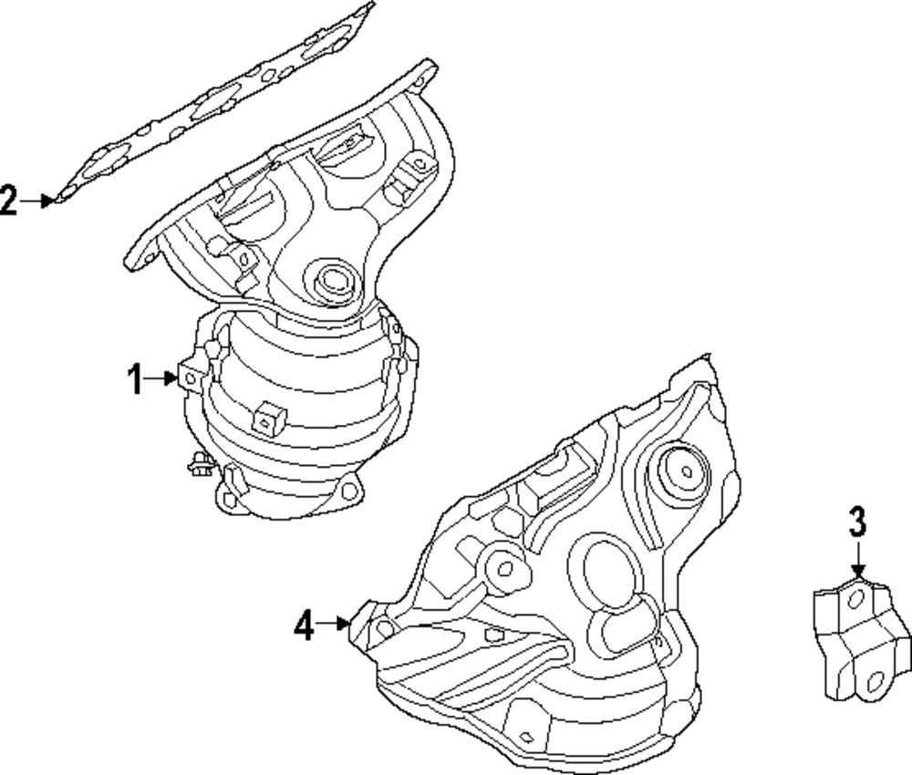 Manifold Assy-Exhaust,Lh