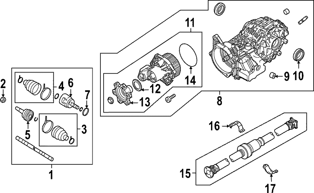 Shaft Assy-Rear Drive
