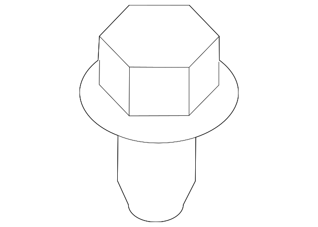 Engine Cover Bolt - Hyundai (29217-23603)