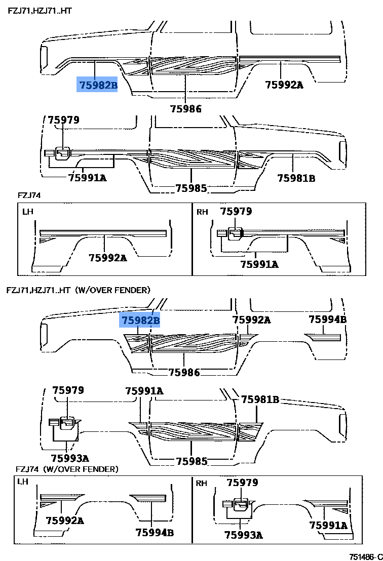 Sticker W/Over Fender