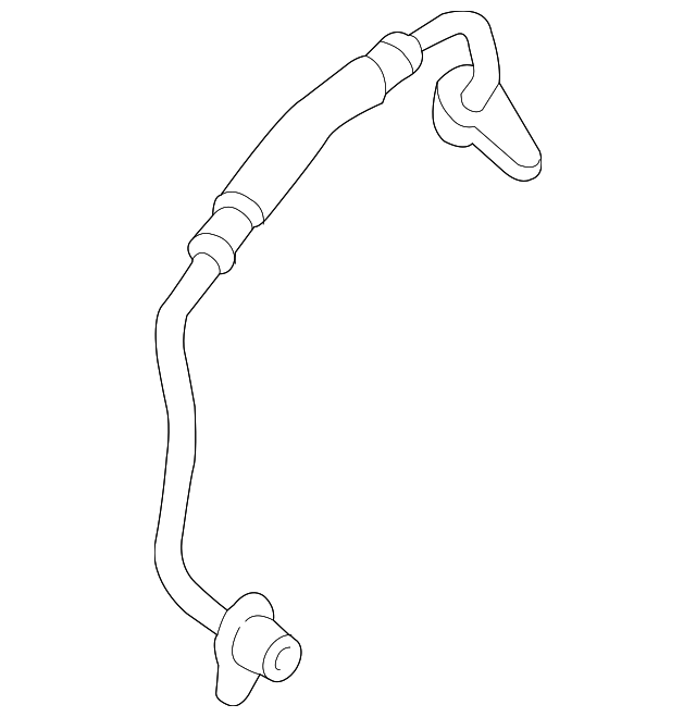 Oil Inlet Tube - BMW (11-42-7-585-402)