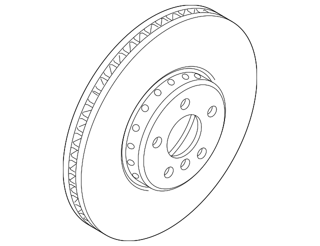 Disc Brake Rotor - BMW (34-10-6-880-073)