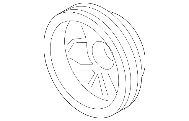BMW M5 M8 X5M X6M Engine Crank Shaft Pulley (F90 F92 F95 F96)