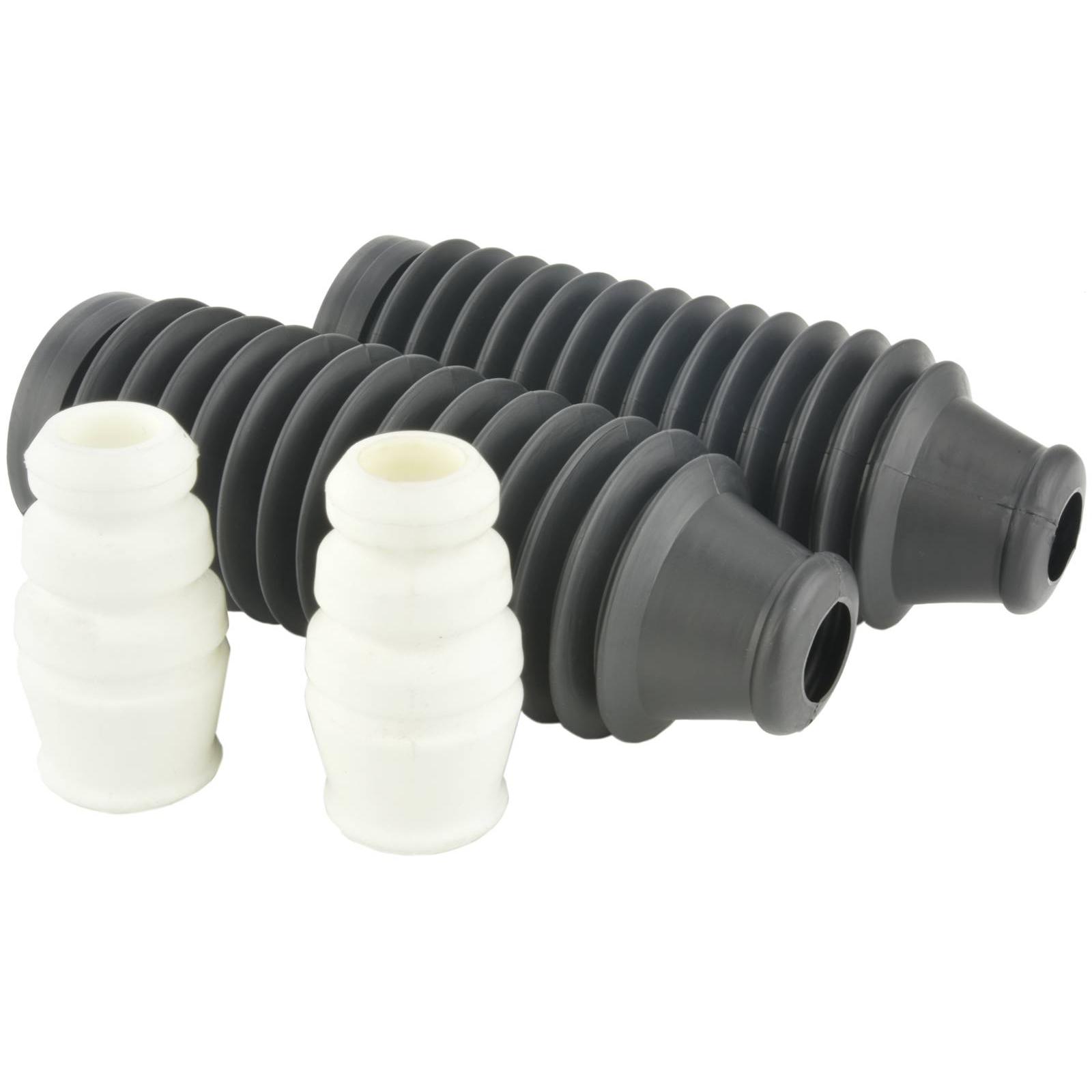 Boot with jounce bumper front shock absorber kit