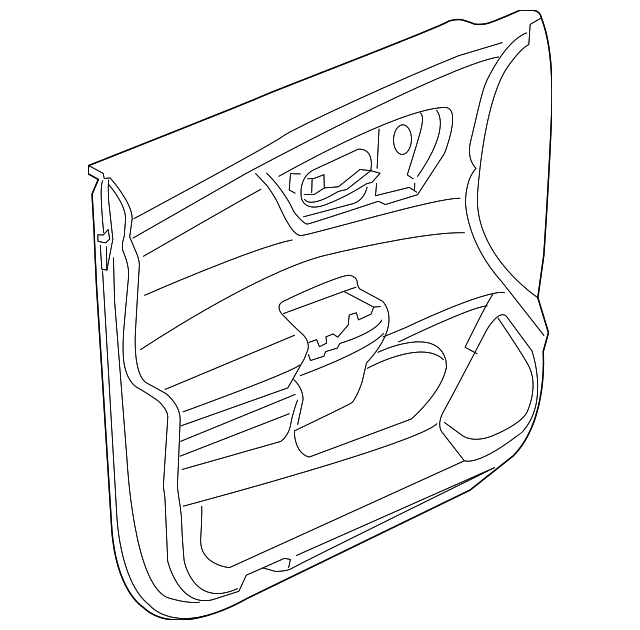 Finsher Assy Front Door R