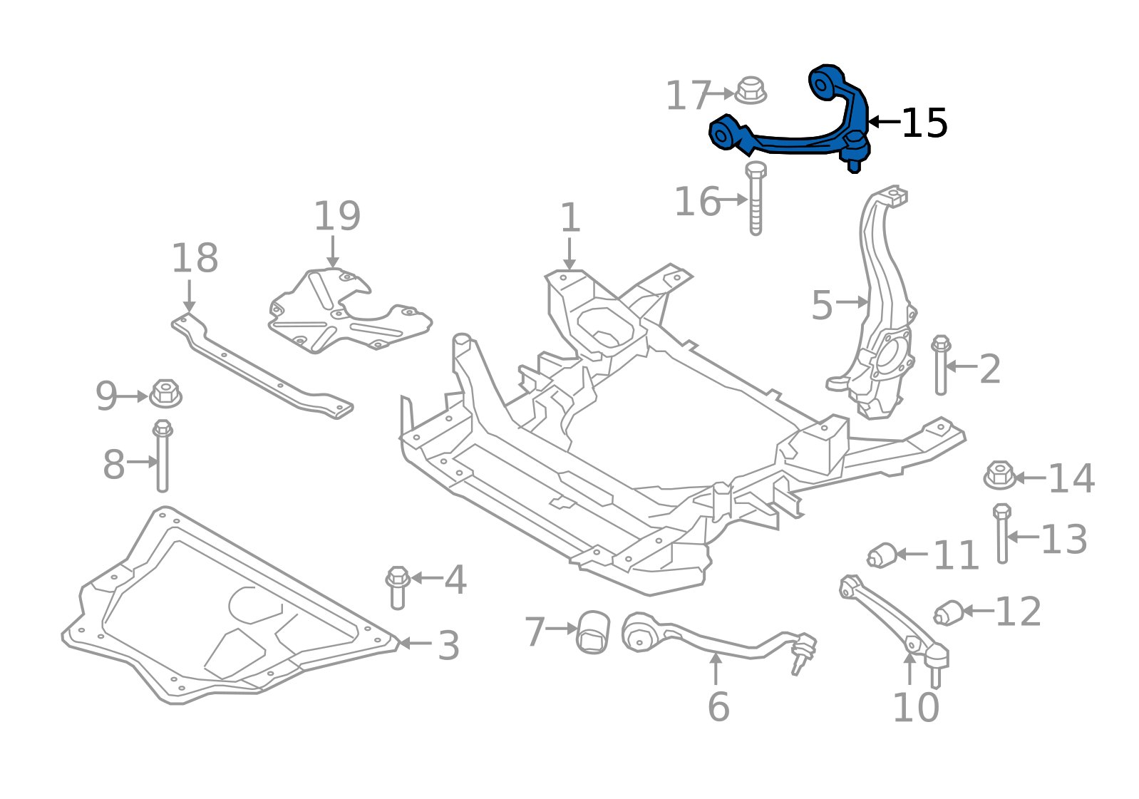 Track Control Arm Bmw X5,F85M,X6,F86M/Rh
