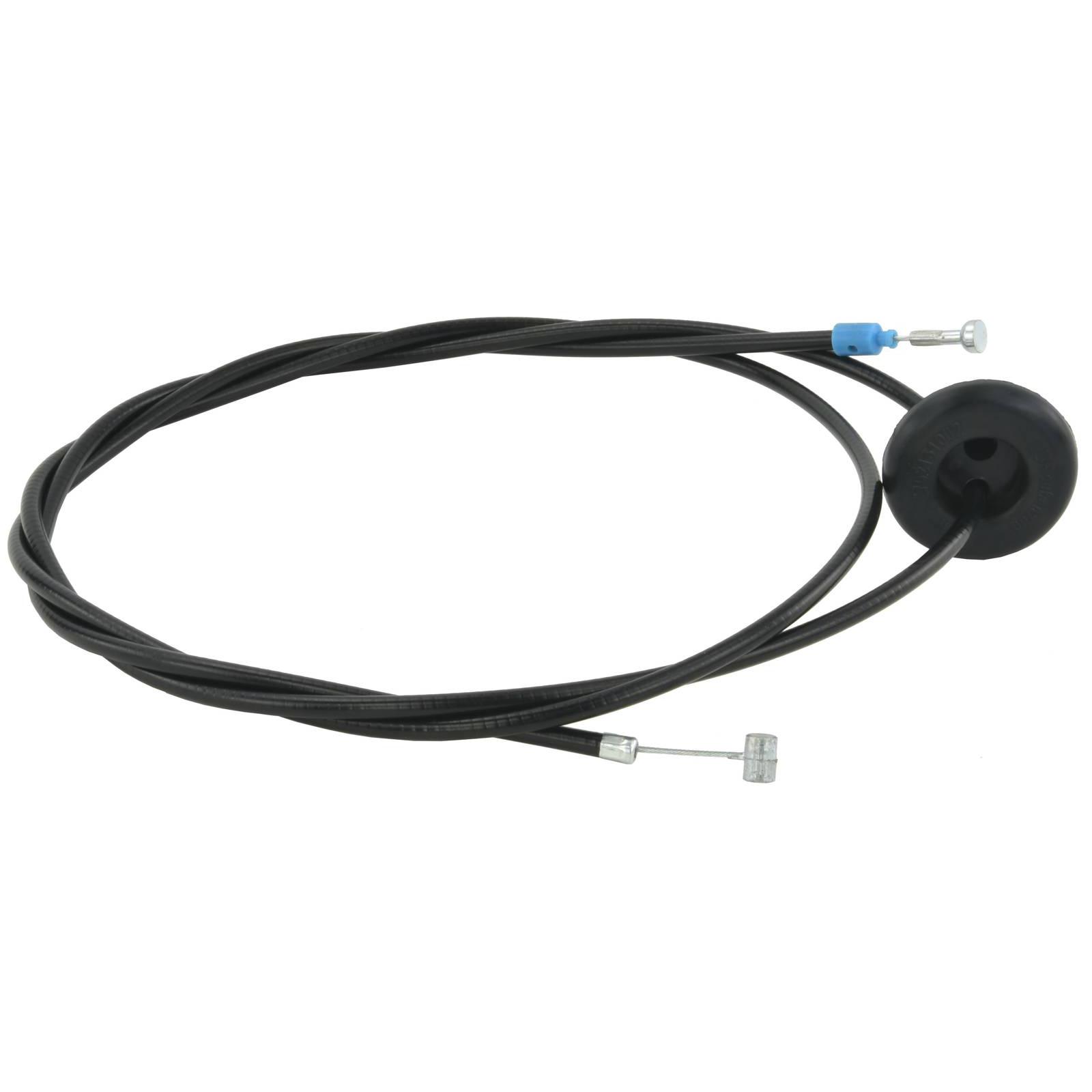 Cable assembly hood lock control