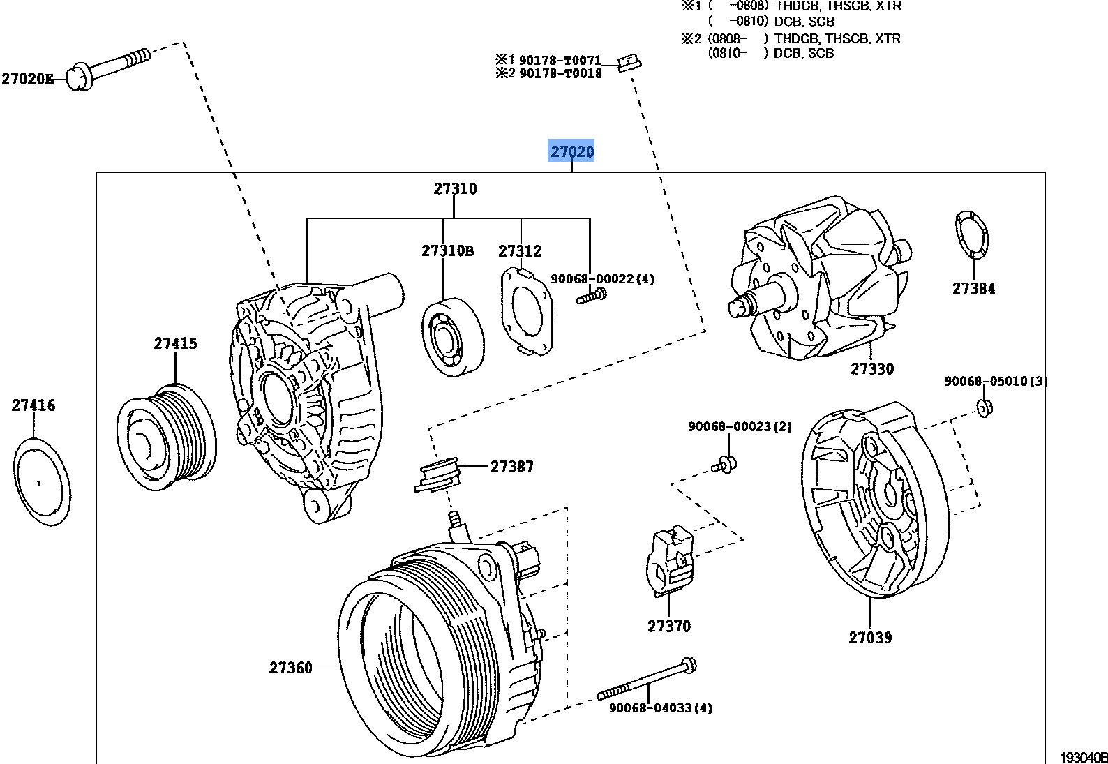 Alternator Assy