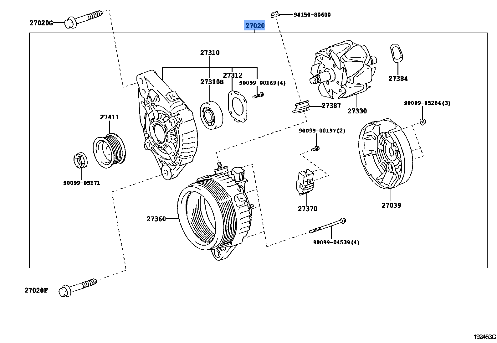 Alternator Assy