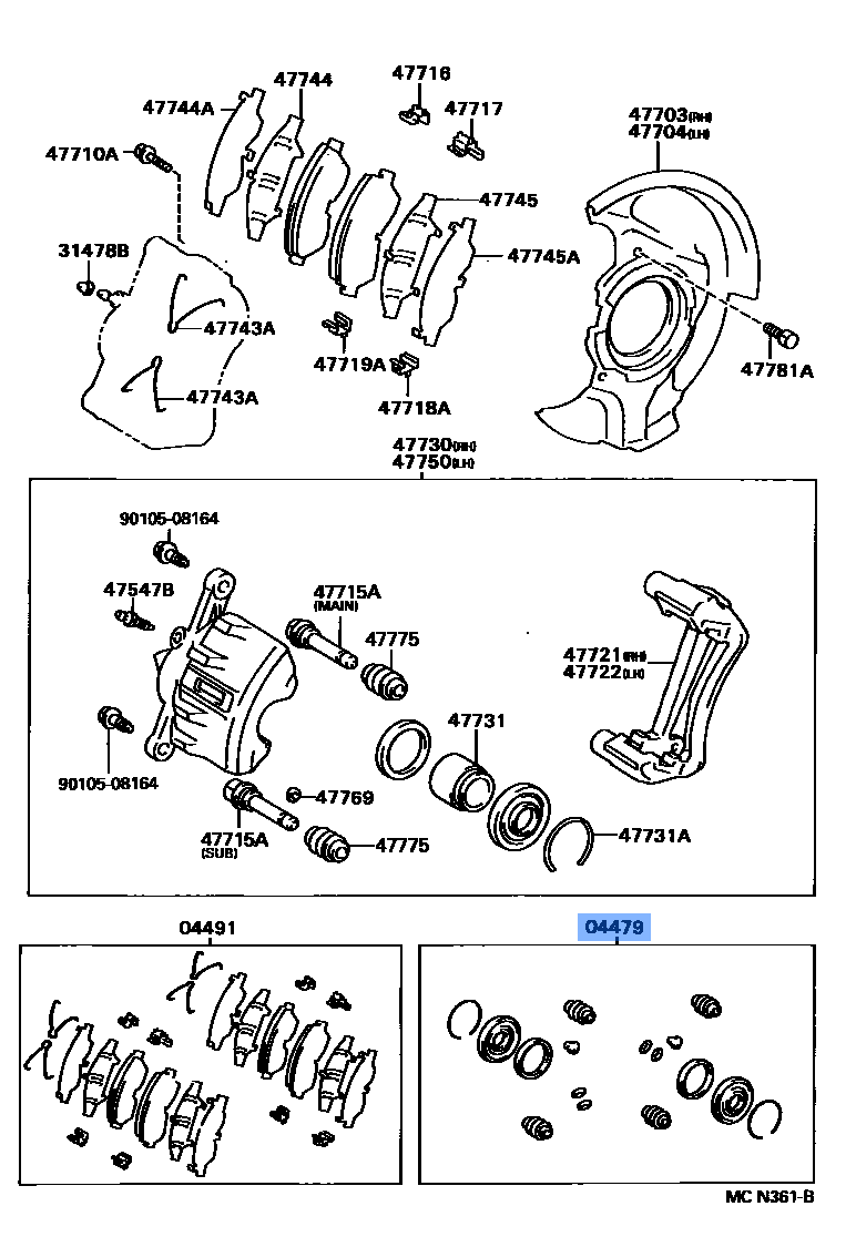 Caliper Kit