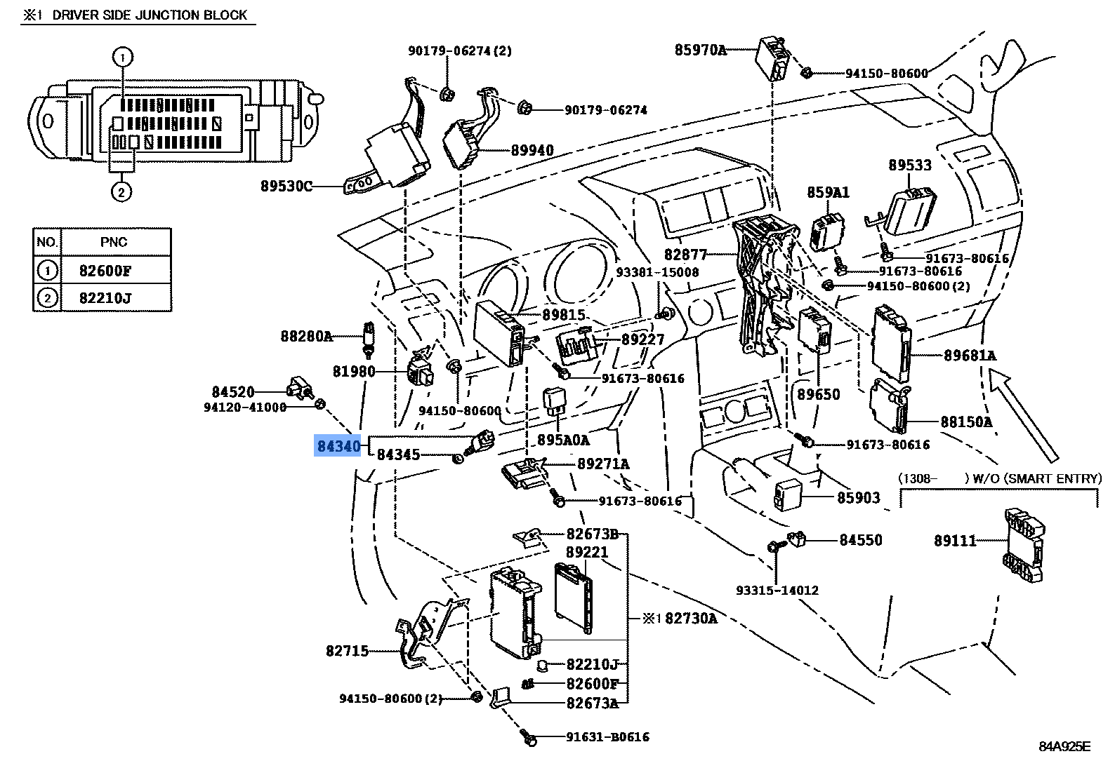 Switch Assy, Stop Lamp