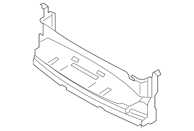BMW Air Duct - Below Radiator Air Duct - 51747401233