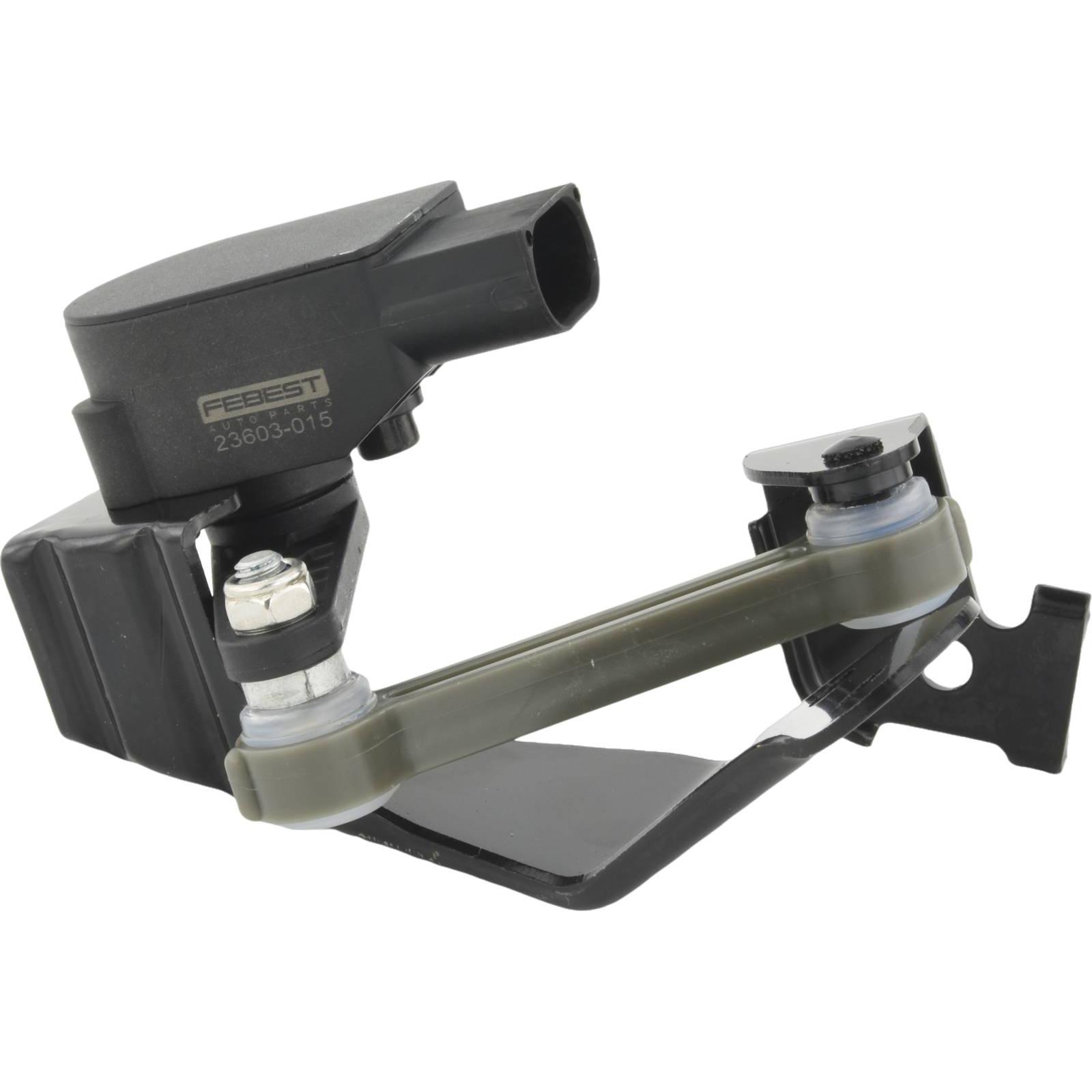 level sensor, rear left (with link, with bracket)