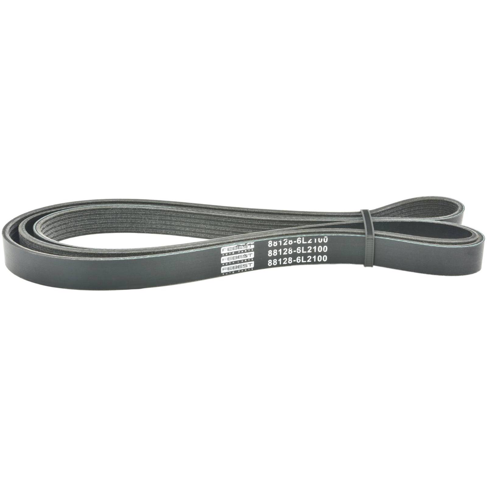 Poly-v belt 6 ribs
