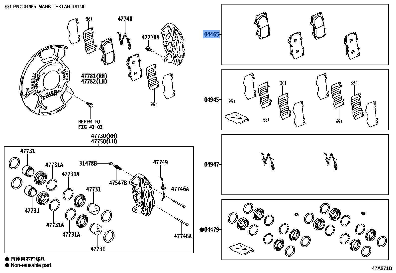 Pad Kit Disc Brake