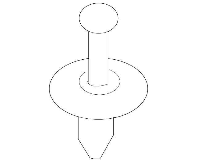 Wheelhouse Liner Rivet Clip - BMW X5 (2007-2018) X6 (2008-2019)