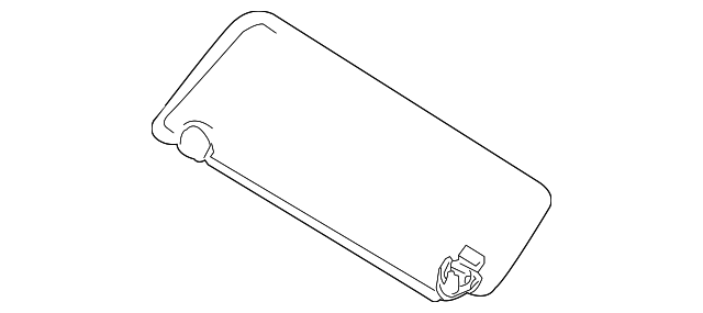 Sunvisor Assy-Lh