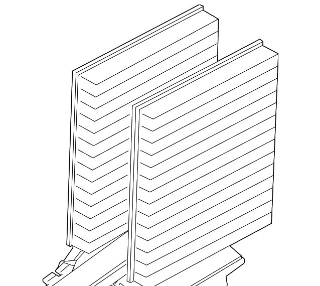 Cabin Air Filter Set - BMW (64-11-9-272-642)