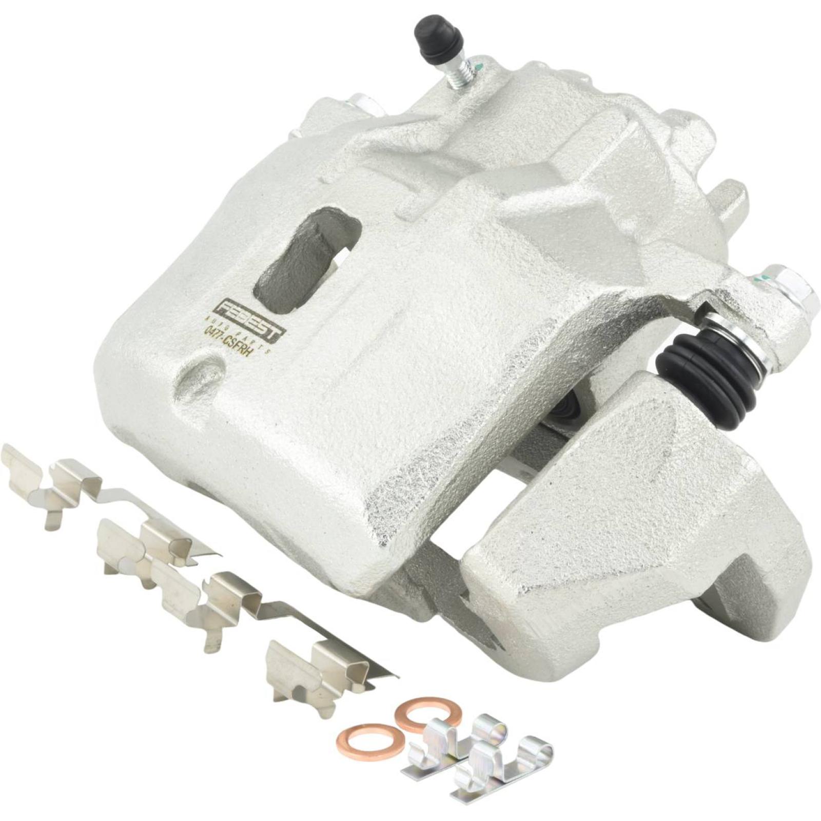 front right brake caliper assembly (with bracket)
