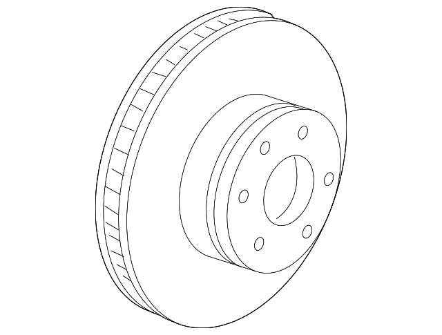 Disc Brake Rotor Front - BMW (34-11-6-864-059)