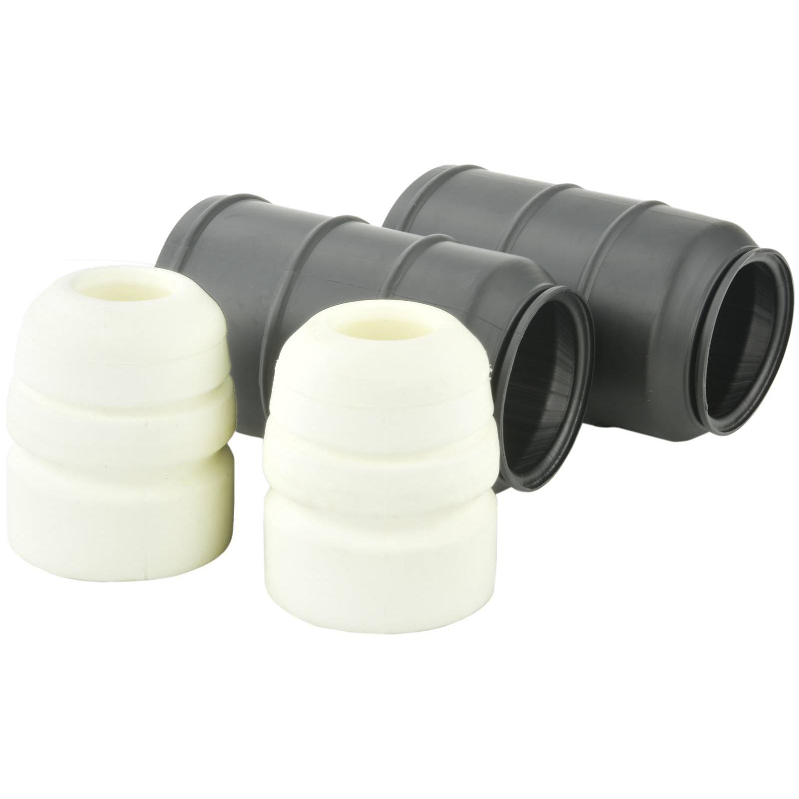 Boot with jounce bumper front shock absorber kit