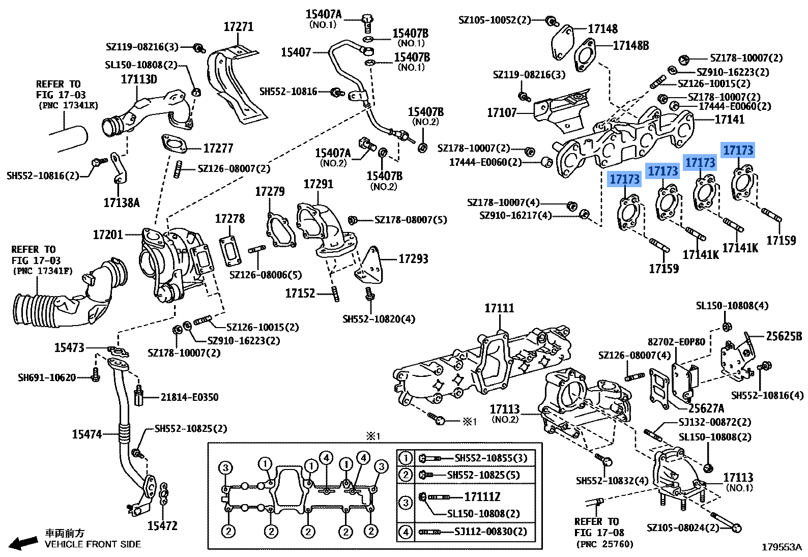 Gasket Exhaust Manifold