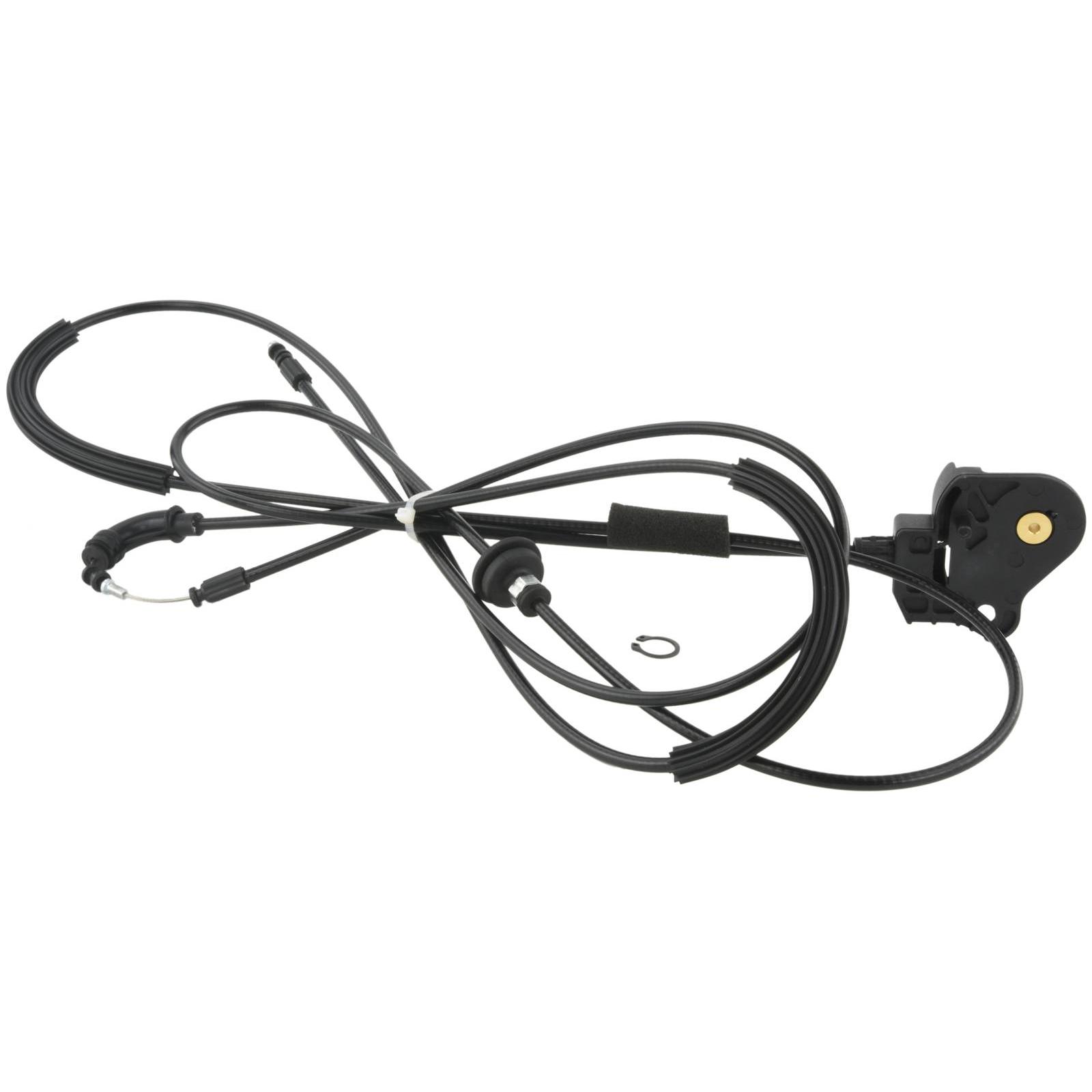 Cable assembly hood lock control