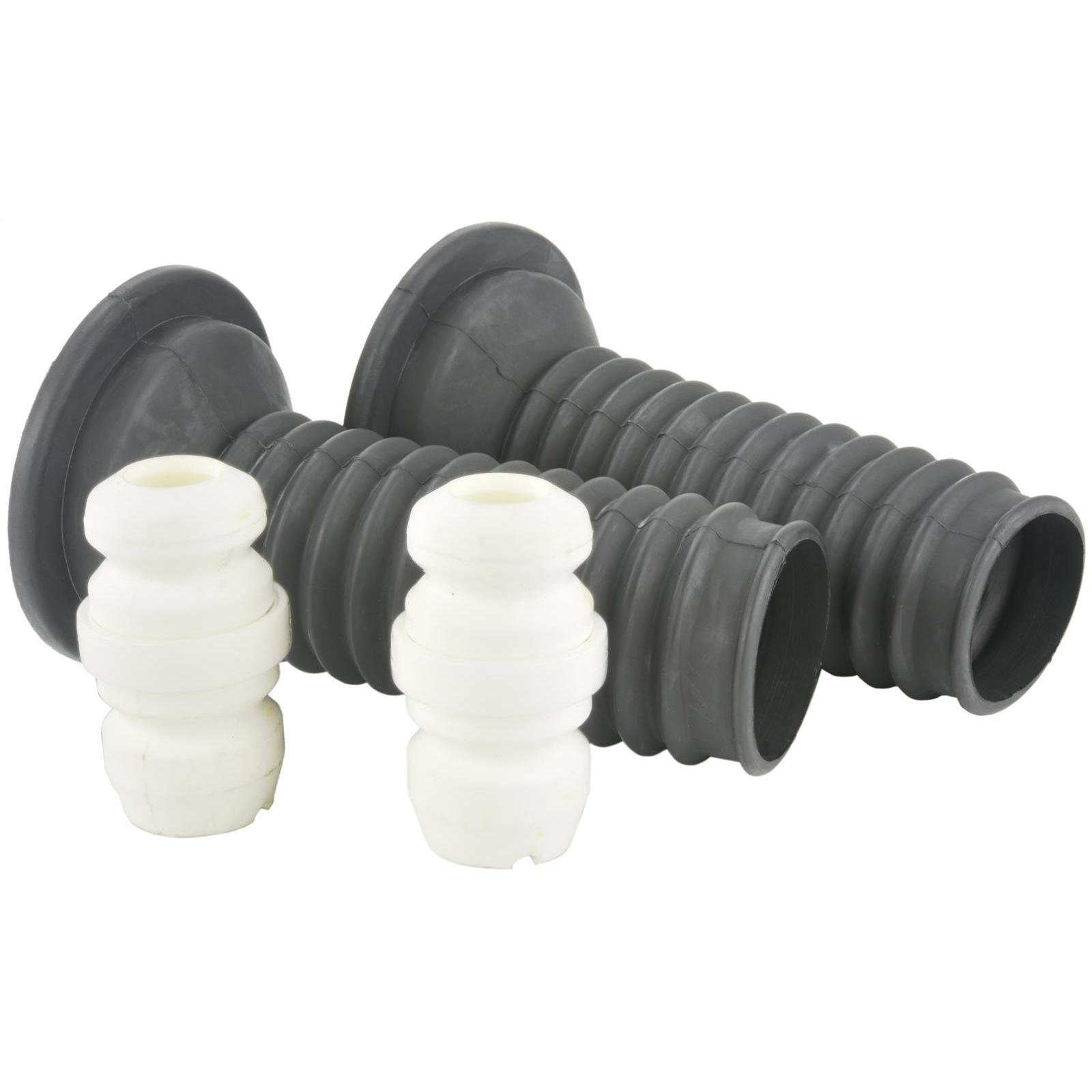 Boot with jounce bumper front shock absorber kit