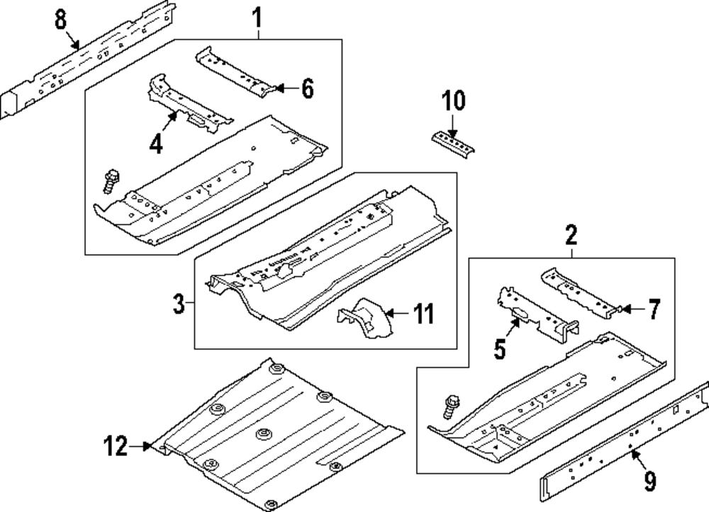 Member Assy - Cross, 3Rd