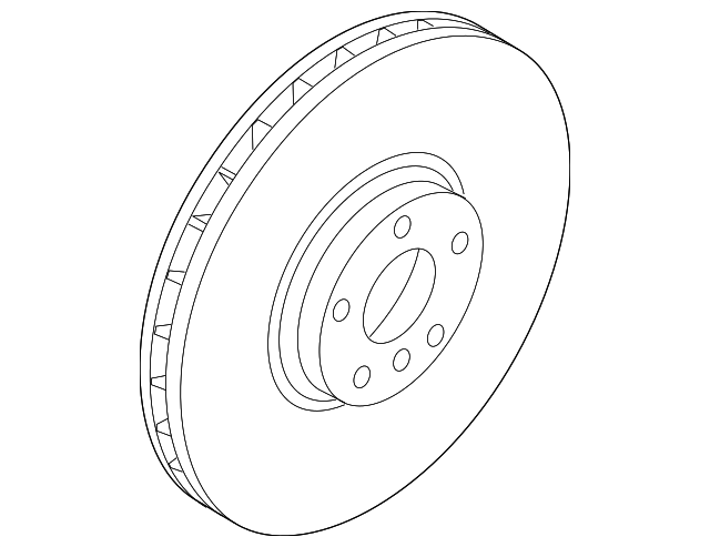 Front Rotor - BMW (34-11-6-886-478)