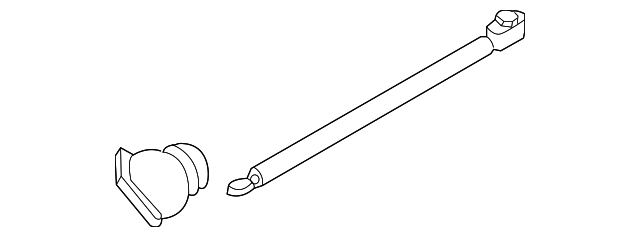 Door Shock Front Lh E66