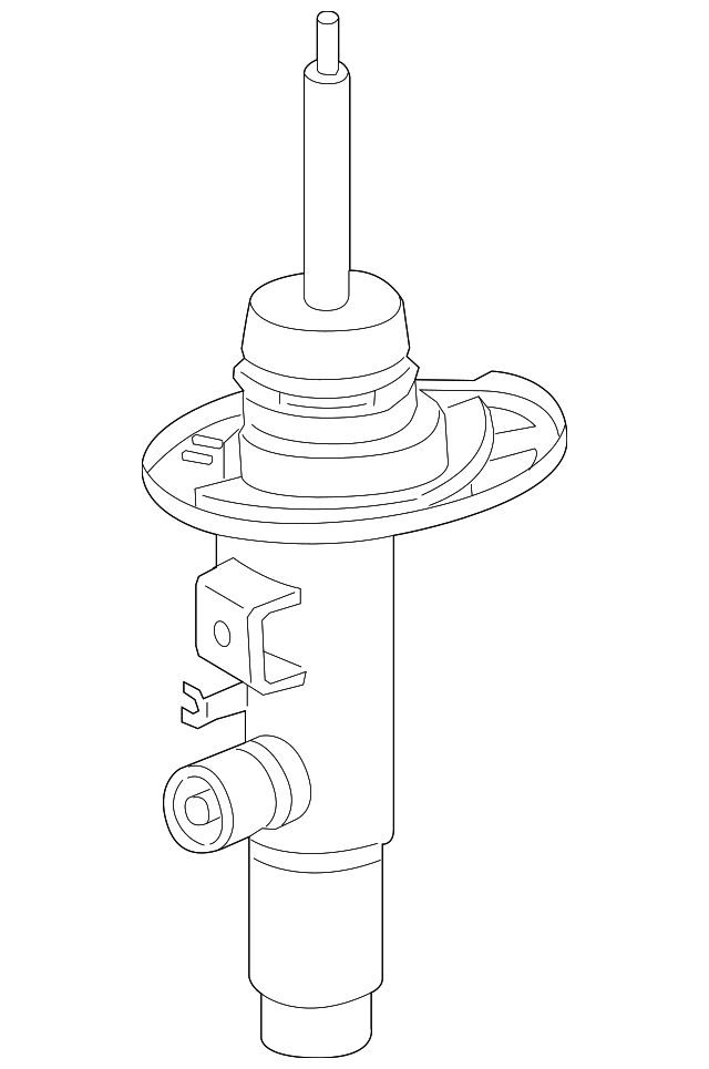 BMW M4 G82 Front Right Passenger Shock Strut EDC 31318091350