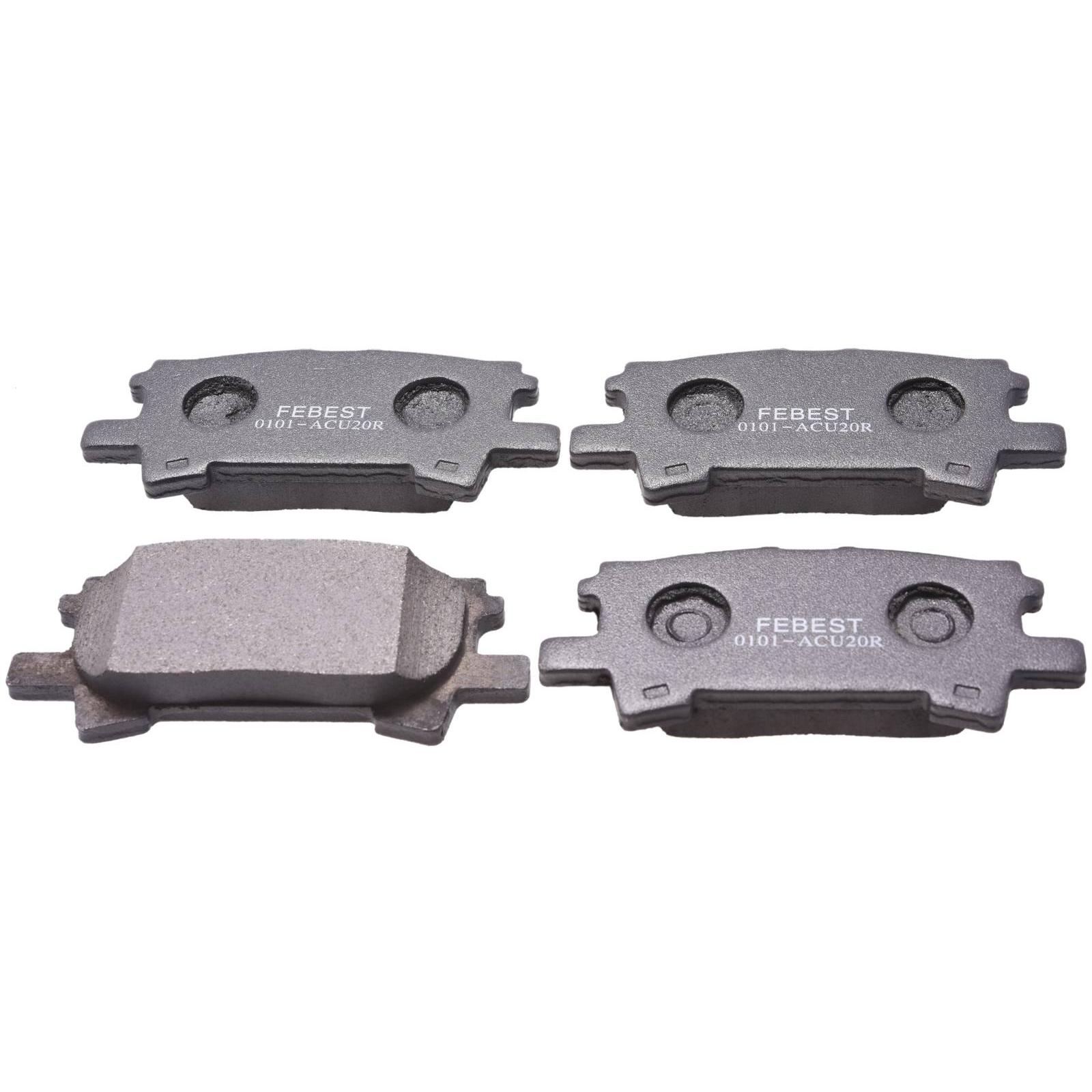 Pad kit, disc brake, rear