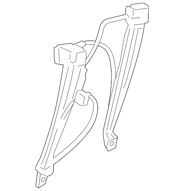 Genuine BMW Front Driver Door Window Regulator 51337182105 OEM