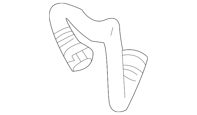 Radiator Hose Bmw X5, E53, M54