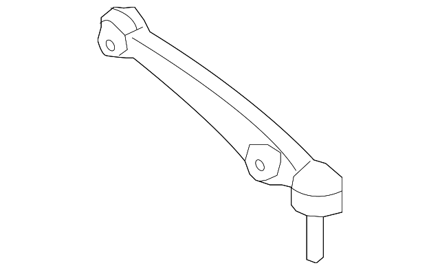 Front Lower Rearward Control Arm with Ball Joint - BMW X5 X6 (F15 F16 F85 F86)