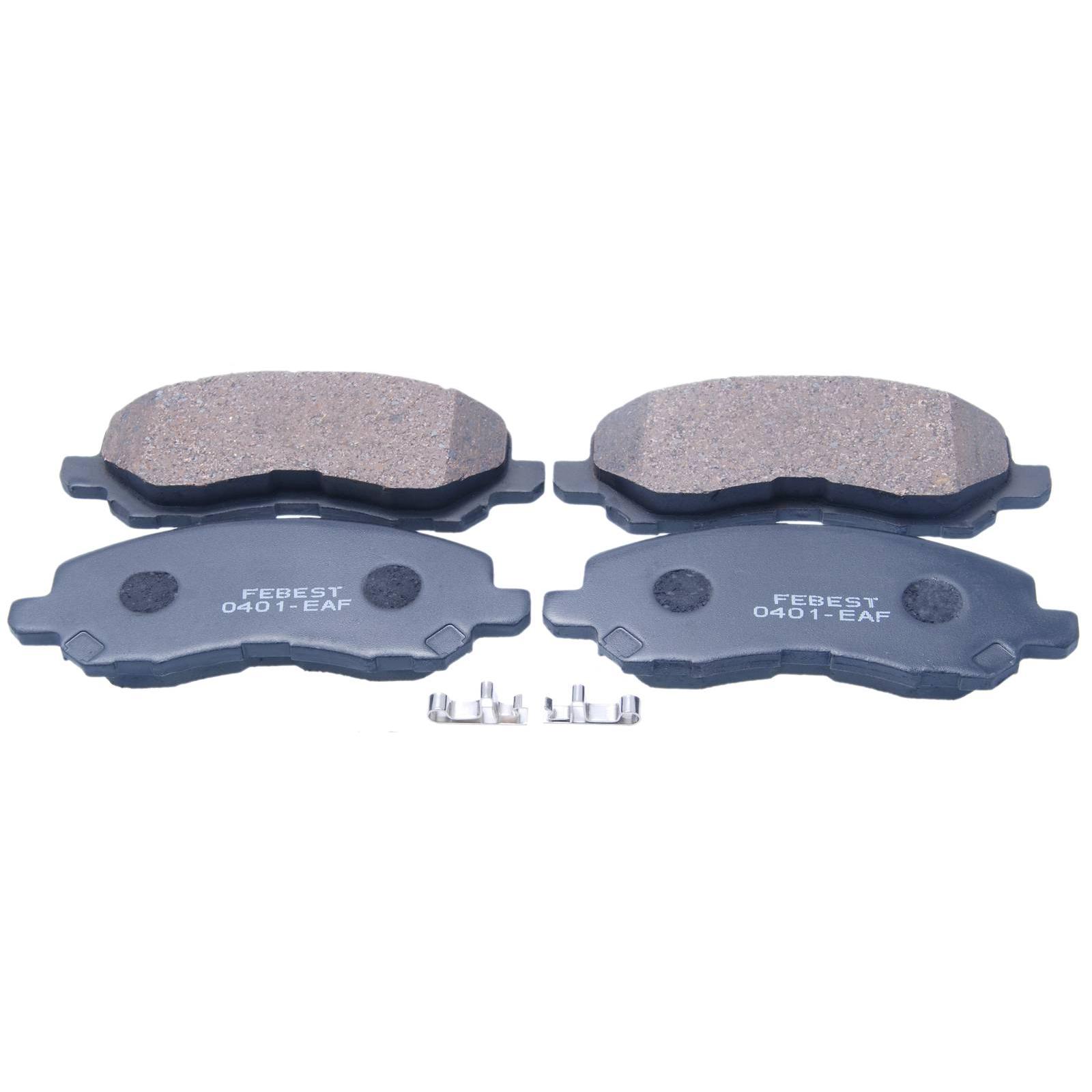 Pad kit, disc brake, front - kit