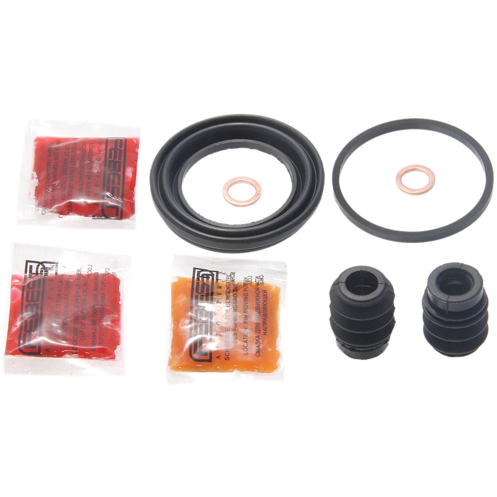 front brake caliper repair kit (set for one side)