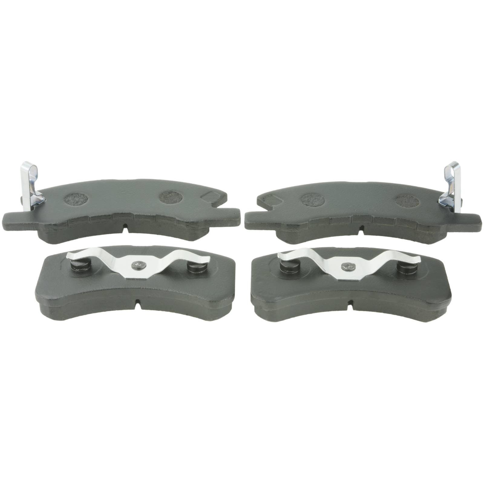 pad kit, disc brake, front (with anti-rattle spring)