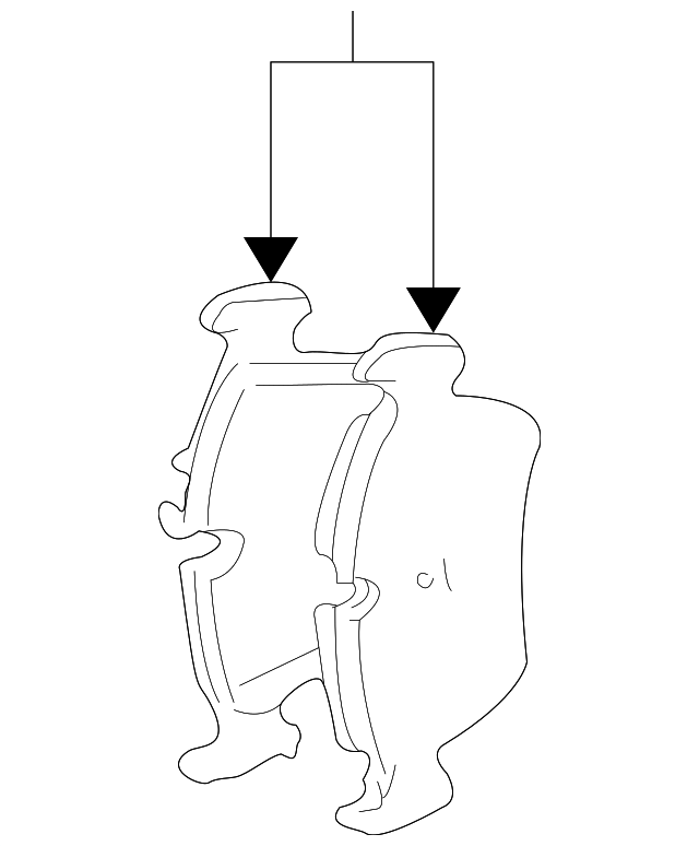BMW X5 (E53) Front Brake Pad Set 34116761282